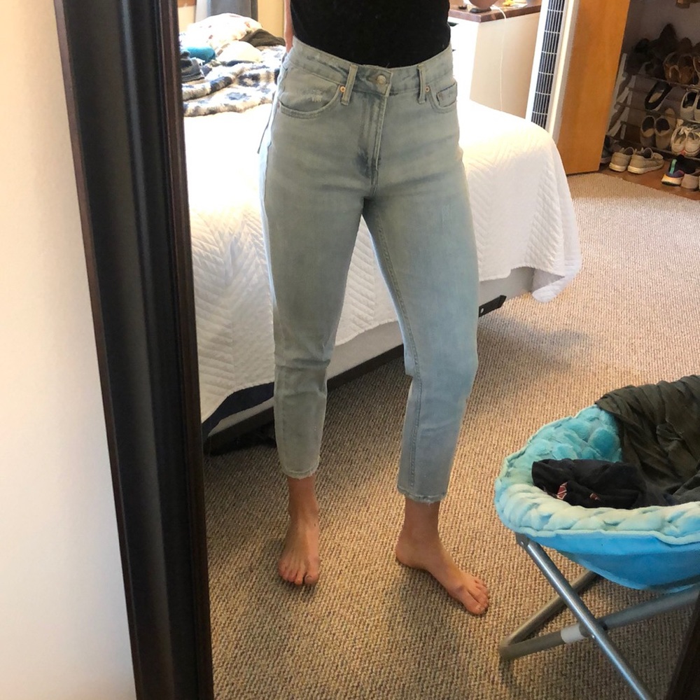 High Rise Mom Jeans